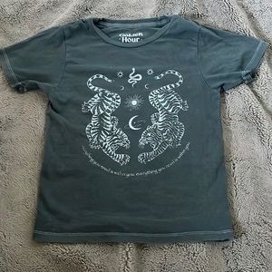 Pacsun tee shirt. size xs. color grey